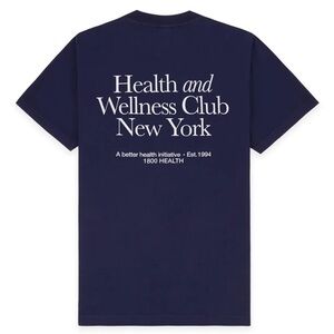 Sporty & Rich Blue Crewneck Tee